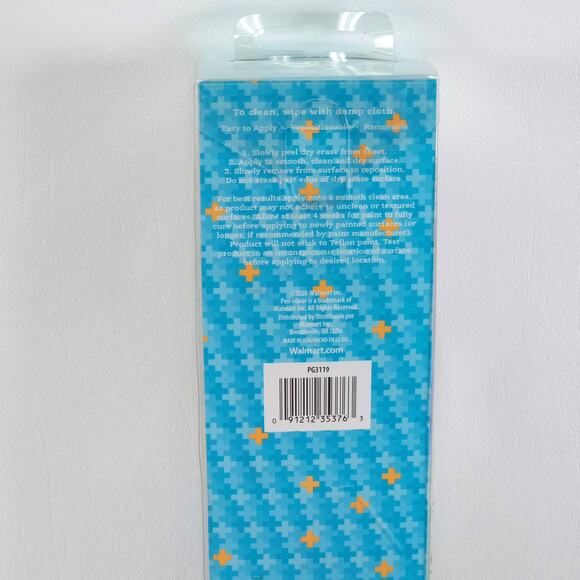 Dry Erase United States Map Peel & Stick w/ Marker 17.5x23.5" Home School Office - Picture 5 of 5